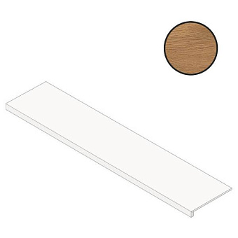 Плитка для ступеней Atlas Concord Италия Entice AFI6 Copper Oak Elegant Scalino 33х150см 0,495кв.м. матовая