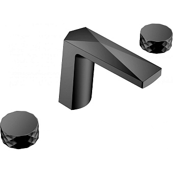 Смеситель для раковины Boheme Venturo 150-B-DIAMOND чёрный