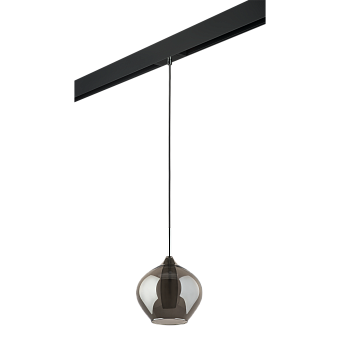 Трековый светильник Lightstar Pentola PRO803047 25Вт G9 дымчатый для однофазного трека