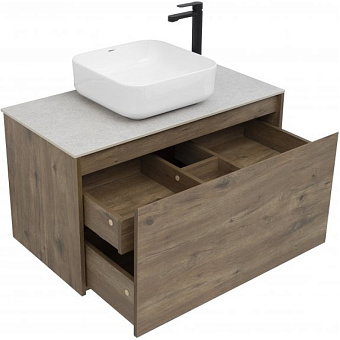Тумба под раковину подвесная AQUANET Nova Lite 249517 44х87х48,8см