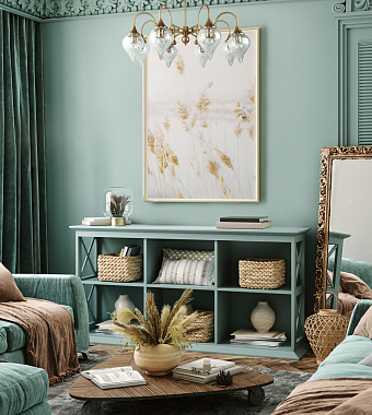 Люстра MW-light Аманда 15 481014708 320Вт 8 лампочек E14