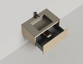 Тумба под раковину подвесная SALINI DOMINO 27D108ONF 80х50х40см