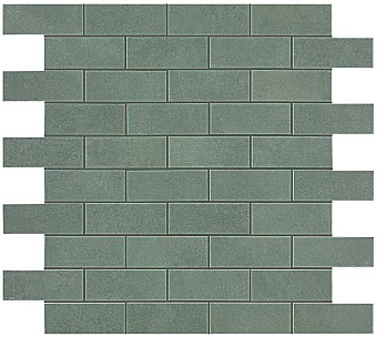Керамическая мозаика Atlas Concord Италия Boost 9BMM Sage Minibrick 30,5х30,5см 0,558кв.м.