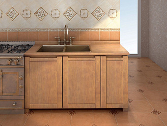 Бордюр KERAMA MARAZZI 136 Бежевый карандаш 1,5х20см 0,12кв.м.