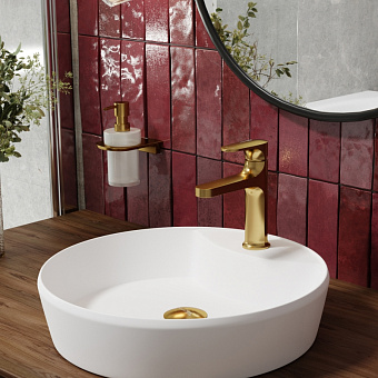 Смеситель для раковины WASSERKRAFT Havel 3600 3603 золотой