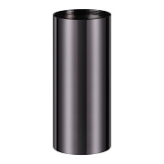 Плафон Novotech KONST 370698 140х60мм чёрный хром