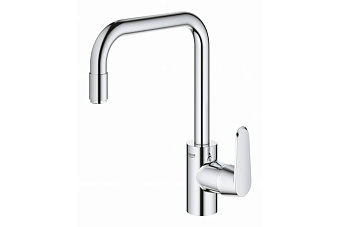Смеситель для кухни GROHE Eurodisc Cosmopolitan 31122004 высокий излив хром
