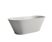 Ванна каменная SALINI MONA 102921MRF 180х80см S-Stone (Solix) матовая