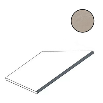 Угол Atlas Concord Россия Rinascente 620090000911 Clay Round Angolo Esterno Sx 30х60см