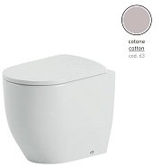 Унитаз приставной ArtCeram Monet MNV002 63 00 безободковый