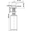 Дозатор WASSERKRAFT K-1799 чёрный
