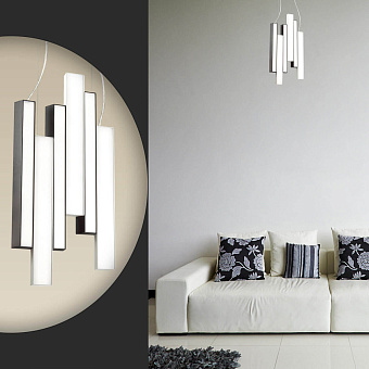 Люстра подвесная Odeon L-VISION 4014/99L 109Вт 1 лампочек LED