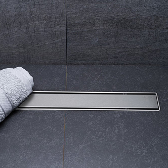 Душевой лоток Pestan 13702509 59,6х12см горизонтальный сток с решёткой и опорами