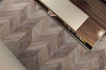 Пробковый пол CORKSTYLE CHEVRON-LOCK 1235х305х10мм Chevron Brown Chevron Brown 1,883кв.м