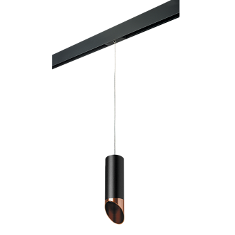 Трековый светильник Lightstar Rullo PRORP487130 50Вт GU10 медь для однофазного трека