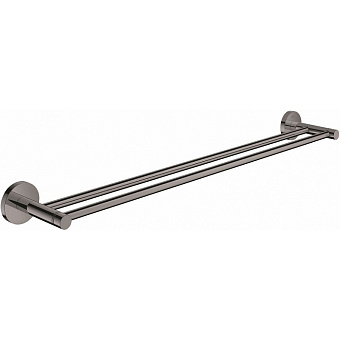 Полотенцедержатель GROHE Essentials 40802A01 тёмный графит глянец 65,4см