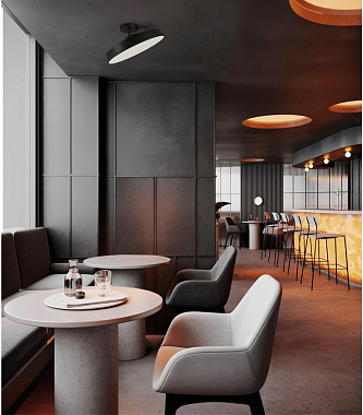 Светильник потолочный Sonex MIRA BLACK 7656/48L 48Вт LED