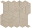 Керамическая мозаика Atlas Concord Италия Boost Pro A0P9 Cream Mosaico Shapes 33,5х31см 0,623кв.м.