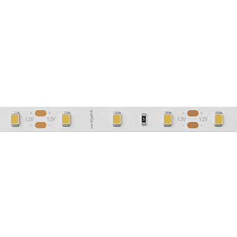 Светодиодная лента Arlight RT 2-5000 12V Warm3000 7,2Вт/м 5000мм IP20 тёплый свет