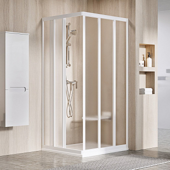 Угловое ограждение RAVAK Supernova 15V701R2ZG 198х90см стекло грейп