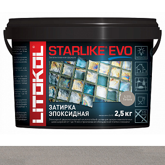 Эпоксидная затирка LITOKOL STARLIKE EVO бежевый 2,5кг