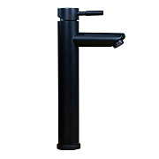 Смеситель для раковины MELANA Tondo 610102B чёрный