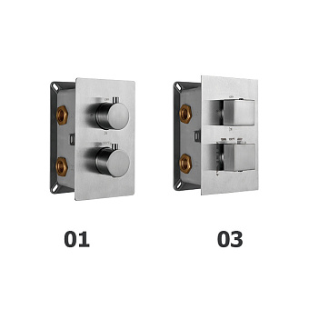 Смеситель для душа RGW Shower Panels 21140542-11 SP-42 хром
