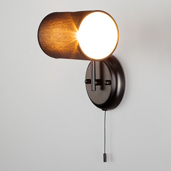 Бра Eurosvet Duetto 70072/1 черный 40Вт E14