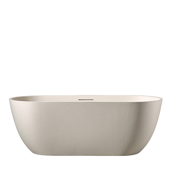 Ванна каменная Abber Frankfurt AM9941MBE 170х75см отдельностоящая