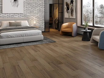 Паркетная доска Eppe Parkett Torso дуб Grayness TR 1816 1500х180х15мм 1кв.м 1-полосная