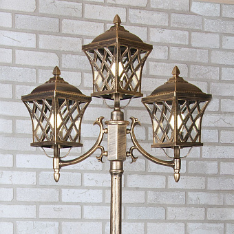 Светильник ландшафтный Elektrostandard Cassiopeya a025298 60Вт IP44 E27 золото/чёрный