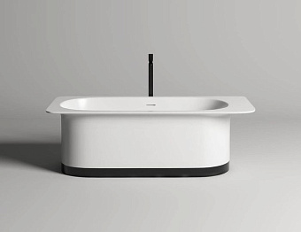 Ванна каменная SALINI NINFEA 102721MRF S-Stone матовая 180х82см отдельностоящая