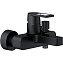 Смеситель для ванны GROHE Quadra 32638KS0 чёрный матовый