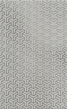 Декор KERAMA MARAZZI Ломбардиа HGD\B371\6398 серый 25х40см 1кв.м.