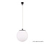 Трековый светильник CRYSTAL LUX CLT 0.31 CLT 0.31 015 BL 60Вт E27 белый для однофазного трека