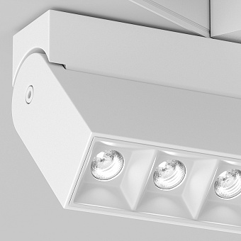 Магнитный трековый светильник Maytoni Points Rot TR077-2-20W4K-W 20Вт LED белый