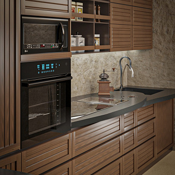 Смеситель для кухни Paini Hybrid HKCR557TK поворотный излив хром