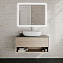 Тумба под раковину подвесная KERAMA MARAZZI Plaza Modern PLB.M.100.1\OAK.O 48х100х51,1см