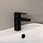 Смеситель для раковины VITRA Root Square A4273136EXP матовый чёрный