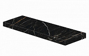 Плитка для ступеней Atlas Concord Россия Allure 620070001854 Imperial Black Scalino  Angolare Dx Lap 33х160см 0,528кв.м. лаппатированная