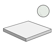 Плитка для ступеней Atlas Concord Италия MARVEL STONE ATEH Carrara Pure Scalino Ang. Dx 33х33см 0,109кв.м. матовая