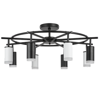 Люстра потолочная Lightstar Rullo LR7183743640 50Вт 8 лампочек GU10