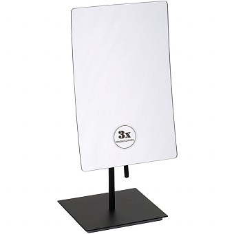 Косметическое зеркало BEMETA Cosmetic mirrors 116201310 30х13см чёрный без подсветки