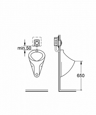 Панель смыва GROHE Surf 38808SH0 альпийский белый