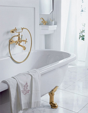 Смеситель для ванны KLUDI Adlon 514414520 золотой