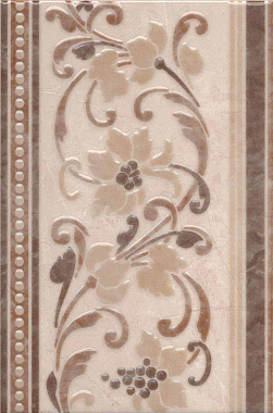 Декор KERAMA MARAZZI Вилла Флоридиана HGD\A01\8245 Бежевый/Коричневый 20х30см 1,2кв.м.