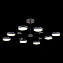 Светильник потолочный Evoluce MONTA SLE6003-702-08 80Вт LED