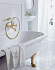 Смеситель для ванны KLUDI Adlon 514414520 золотой