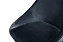 Кухонный стул поворотный AERO 50х53х84см велюр/сталь Dark Blue