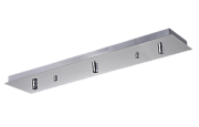 Основание для светильника CRYSTAL LUX Потолочная база L600-3 CHROME хром